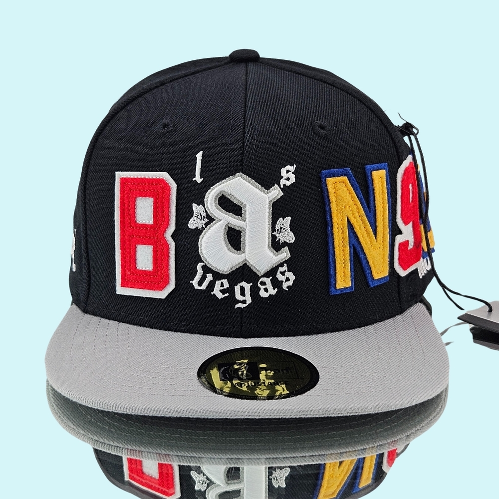 Brand About Nothing Hat Cap Black Gray Las Vegas Exhibit A Wool Blend Streetwear